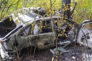 На Львівщині сталася страшна аварія: водій загинув, пасажирка сильно обгоріла