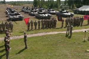 На полігоні під Рівним змагались танкісти