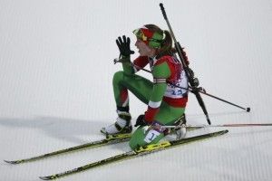 Юлія Джима посіла п’яте місце в гонці переслідування