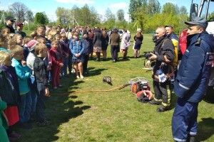 У Ратнівському районі під час «пожежі» евакуювали дітей