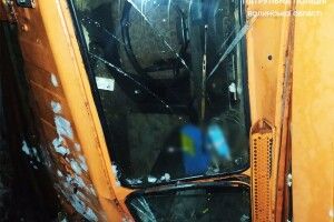 На Волині вантажівка злетіла з дороги (Фото)