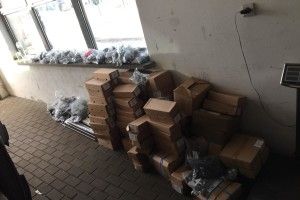 Контрабандне вино та близько тонни будівельних матеріалів викрито на українсько-польському кордоні (Фото)
