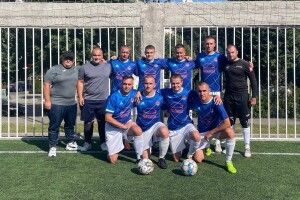 Футбольна команда волинських рятувальників показала високий результат на Чемпіонаті України