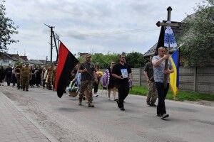 Волинь назавжди попрощалася з загиблим на війні Героєм
