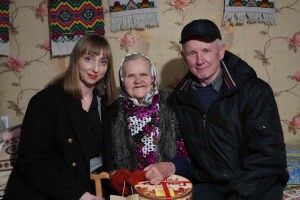 У громаді на Волині привітали довгожительку