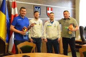 На  Волині привітали чемпіонів-дефлімпійців 