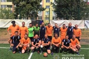 Рівненські поліцейські позмагалися із британцями і данцями на футбольному полі