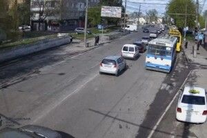 У Рівному камера зафіксувала момент ДТП (Відео)