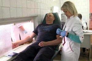 За тиждень понад сотня володимирчан здала кров для військових