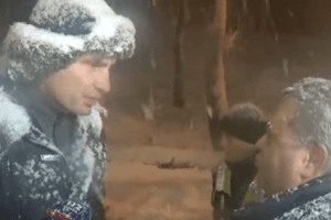 На тлі снігового колапсу в Києві Кличко поскандалив із водієм фури