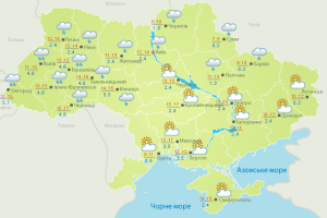 Погода: а в нас на вихідні – сезон дощів (Карти гідрометеоцентру і пісня)