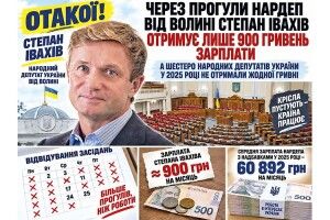 Мільйонер на 900 гривень: парламентська зарплата волинського нардепа здивувала