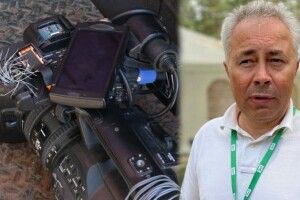 В центрі Чернігова представники «Слуги народу» напали на журналістів та розбили камеру (Відео)
