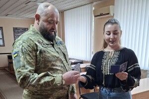 Ветерана з Волині відзначили нагородою «Честь і Слава»