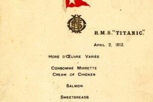 Що на «Титаніку» подавали на обід?