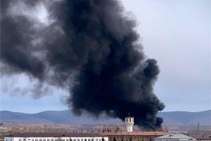 У російському Красноярську горить «Красмаш» – один з найбільших оборонних заводів держави-агресора (фото, відео)