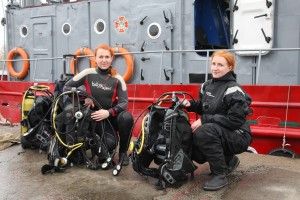 Жінки наступають: у лавах українських рятувальників з'явилася друга водолазка