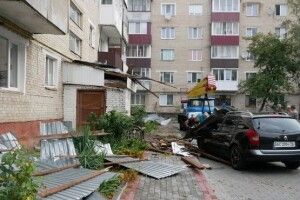У місті на Волині негода наробила лиха (Фото, відео)