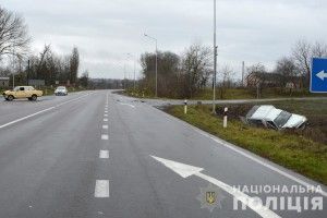 У Луцькому районі в ДТП травмувалися водій та двоє пасажирів
