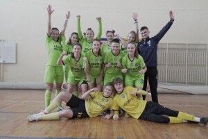 Команда з Волині стала переможцем жіночого чемпіонату України з футзалу