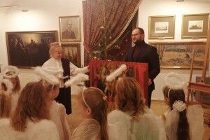 Луцький міський голова подарував музею картину сучасної художниці