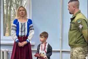Дружина Героя з Волині отримала його посмертну нагороду