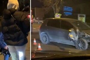 Учасники ДТП напали на журналістів, які знімали сюжет про аварію (Фото) 