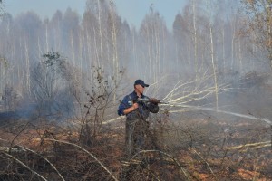 Торф на Волині горів уже 44 рази. Біля Серхова димить і досі