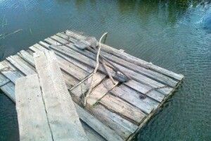 Два волинські шестикласники плавали на саморобному плоті: викликали і поліцію, і рятувальників