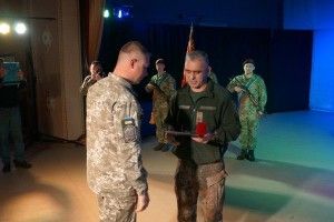 Кращих десантників на Донеччині нагороджував любешівчанин