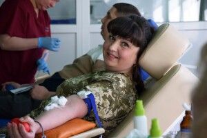 «Це обов'язок кожного»: волинські прикордонники стали донорами крові