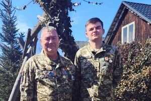 Батько і син з Волині – Валерій-старший і Валерій-молодший Степанюки – стали на захист України