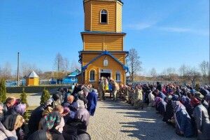 На Волині загиблого воїна відспівали у храмі, який він оновлював