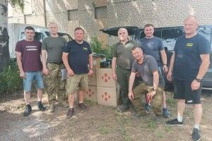 Відомий волинський аграрій доставив у підрозділи 100 ОМБр чергову партію допомоги