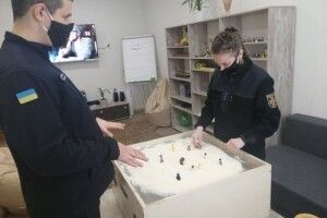 Психологи ДСНС України проводять сеанси пісочної терапії (Фото)