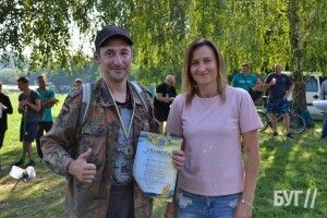 У місті на Волині вранці відбулись змагання з риболовлі і пляжного волейболу(Фото)