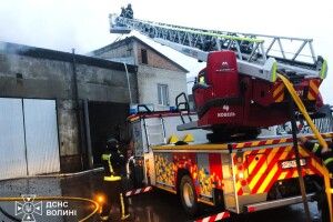 На Волині ліквідували наслідки прильоту по автопідприємству