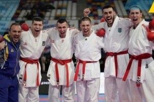 Українські чоловіки стали чемпіонами Європи з карате