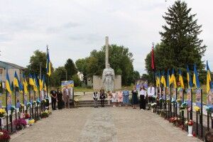 У селі на Волині відкрили Алею Пам’яті та Слави захисників 