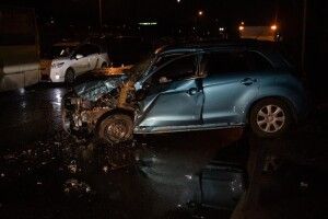ДТП у Києві: п'яна 67-річна жінка за кермом Mitsubishi протаранила маршрутку