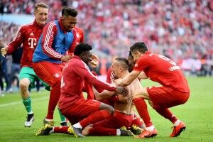 Мюнхенська «Баварія» всьоме поспіль стала чемпіоном Німеччини