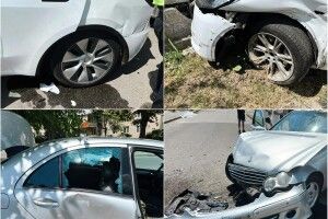 Аварія на перехресті у Луцьку: водій «Тесли» не надав переваги в русі