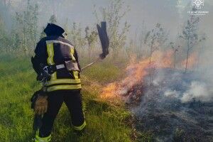 Під Луцьком від шліфувальної машинки спалахнула присадибна ділянка 
