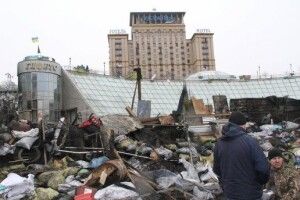 У Києві з будівель дістають кулі часів Євромайдану
