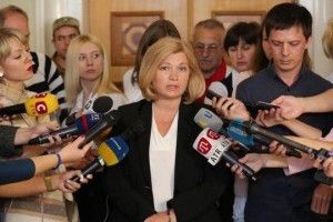 Ірина Геращенко відповіла Путіну на його ідею про референдуми на Донбасі