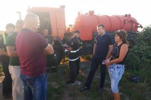 Лучани зловили «на гарячому» машину, яка викидала нечистоти