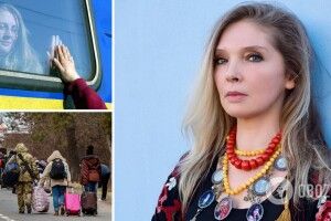 «Цілувала квіти на підвіконні»: Ольга Навроцька заступилася за тих, хто виїхав з України