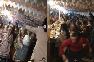 «Шалаш ходив ходором»: кадри рівненського весілля підривають соцмережу (Відео)