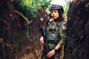 Родичі відмовляли волинянку Альону йти воювати, адже вона ніколи не тримала зброї