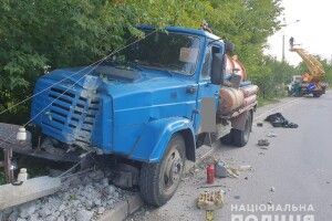 У Рівному просто за кермом помер водій вантажівки